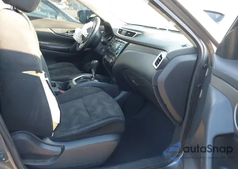 2015 Nissan Rogue Sv из США, поврежденный, VIN 5N1AT2MV9FC853500